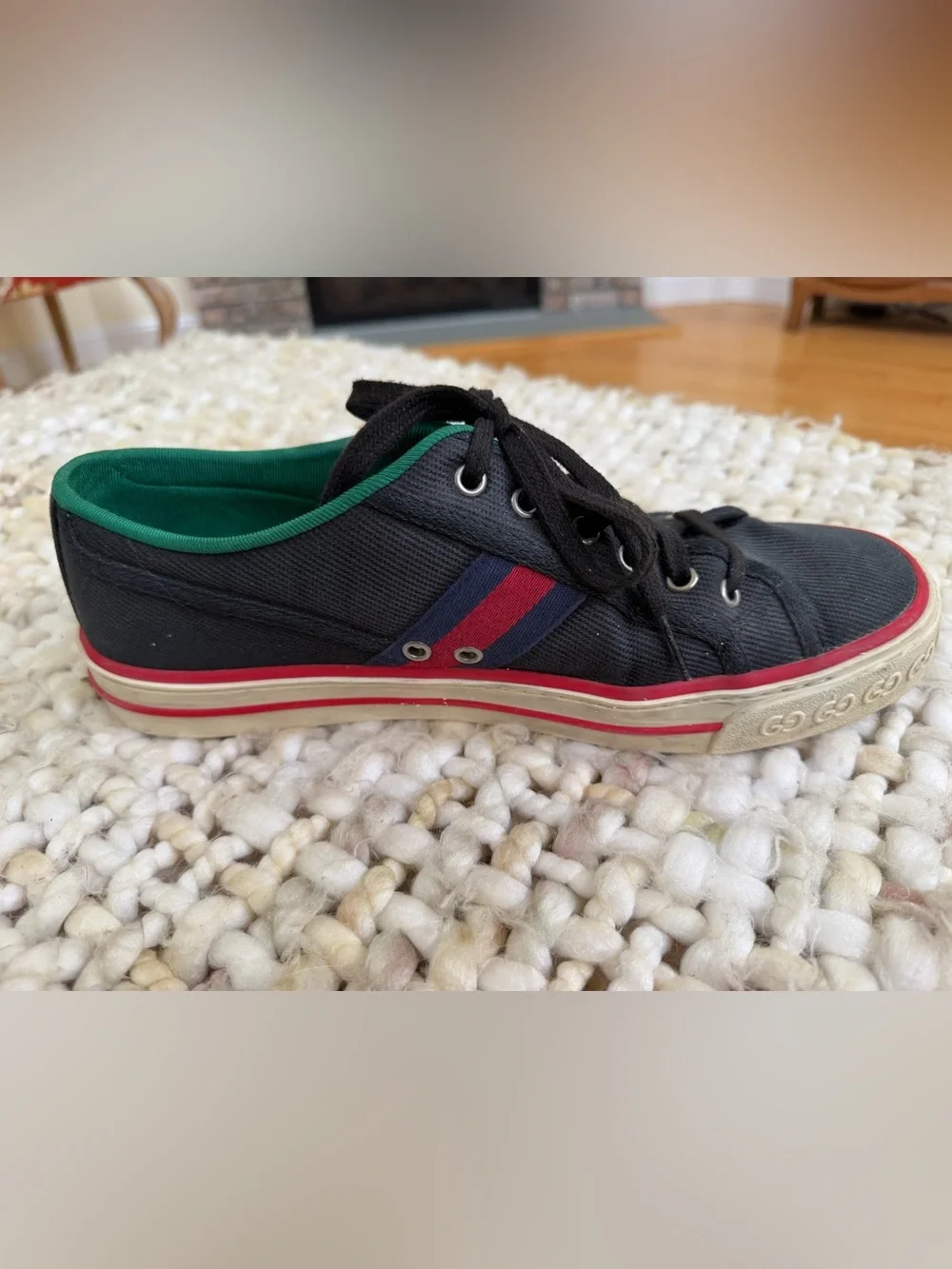 Gucci Tennis 1977 Men’s Canvas Sneaker.